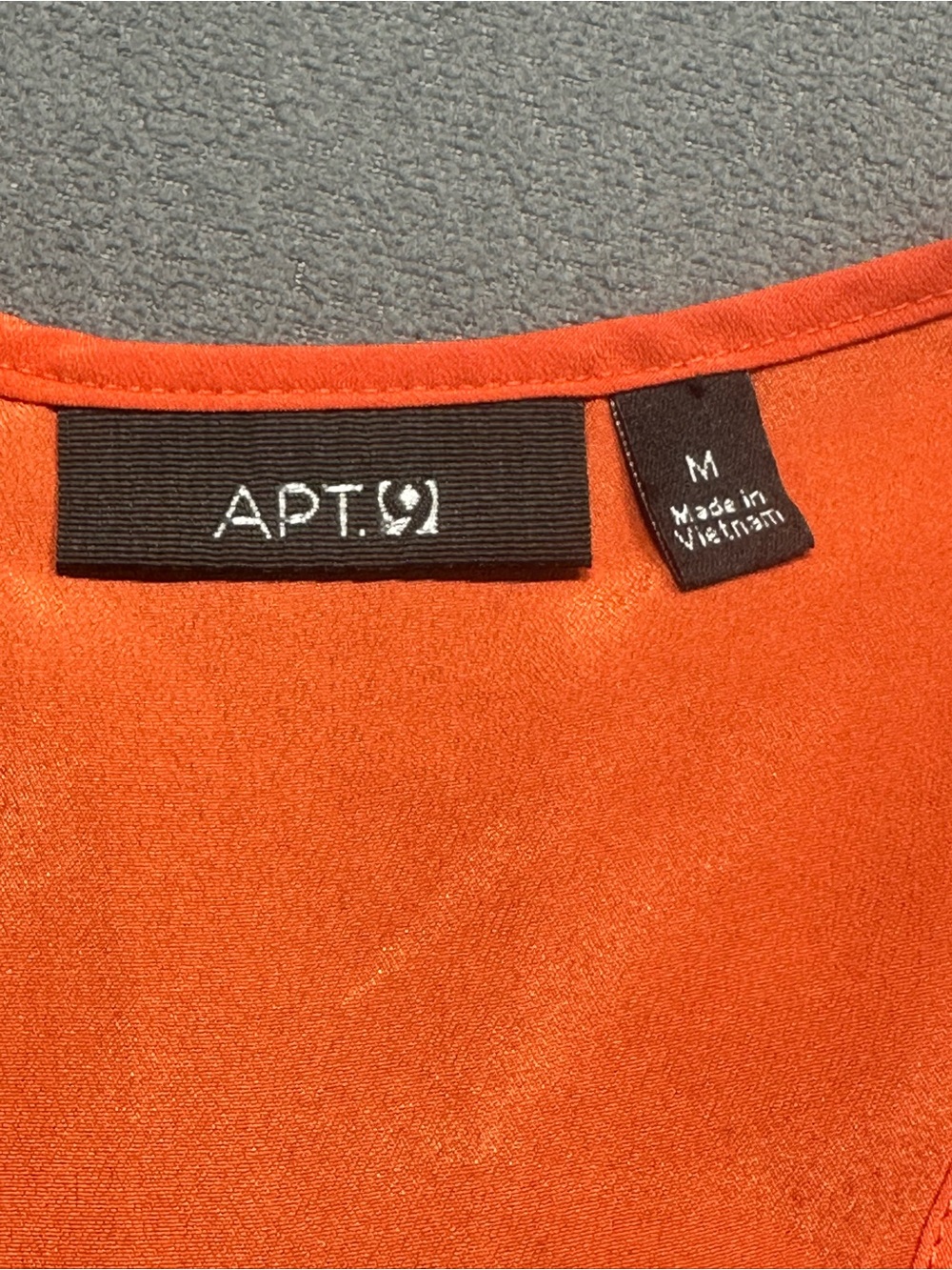 Apt. 9 Vibrant Orange Racerback Tank - Picture 2 of 7
